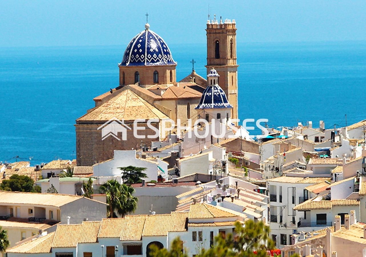 Exterior view of Apartment for sale in Altea  with Air Conditioner