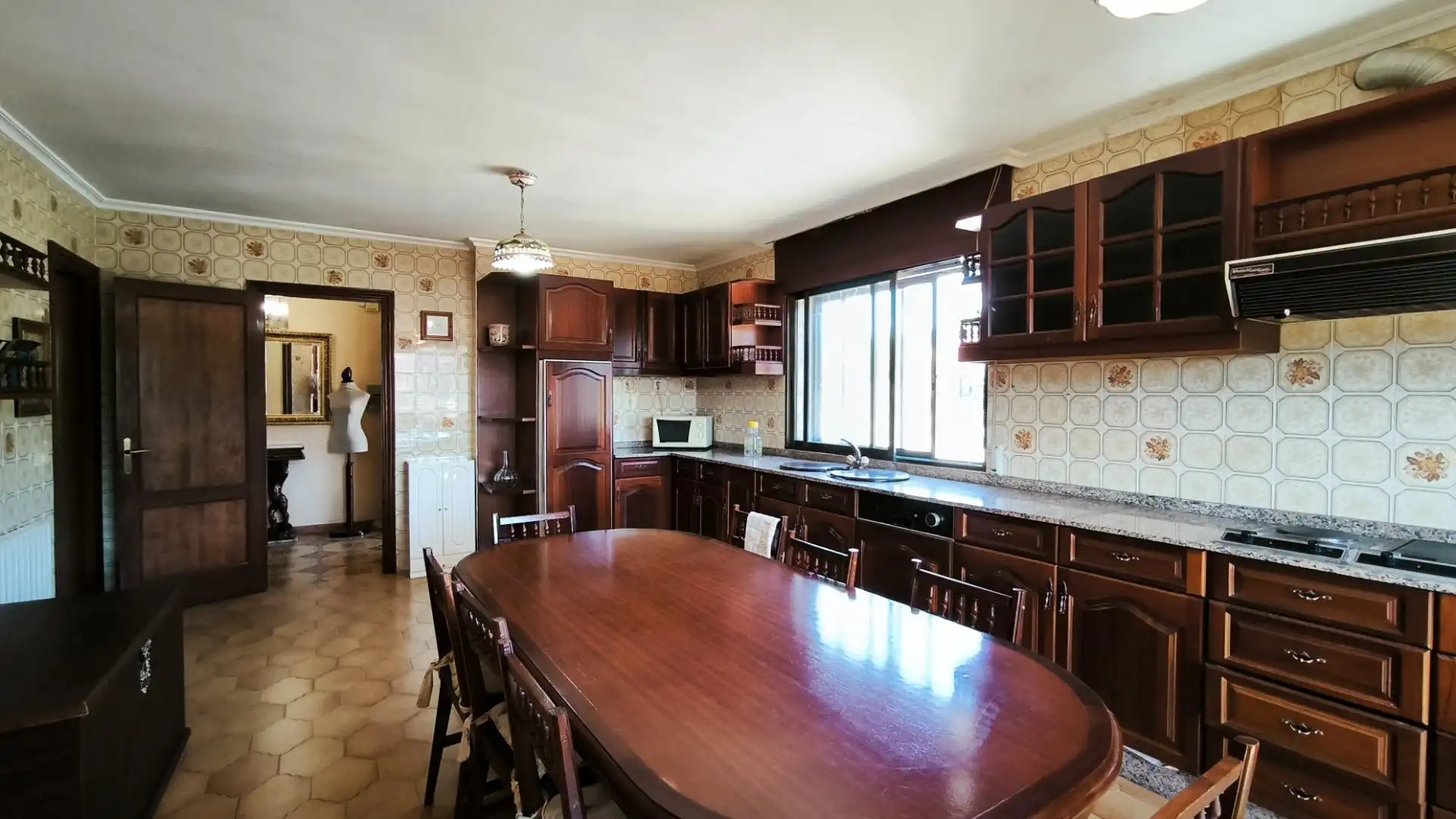 Cocina de Casa o chalet en venta en A Lama   con Calefacción, Trastero y Balcón