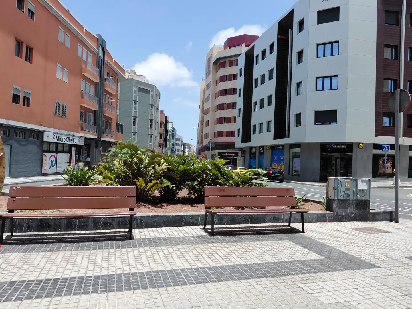 Exterior view of Flat for rent in Las Palmas de Gran Canaria  with Parquet flooring, Oven and Washing machine