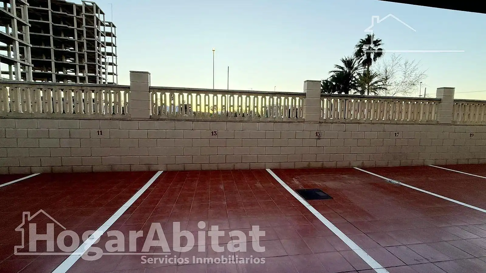 Parking of Flat for sale in Piles  with Private garden, Terrace and Furnished
