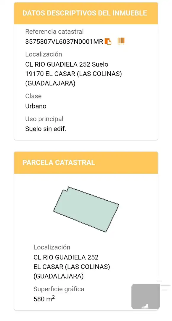 Residential land for sale in Calle Río Guadiela, imagen 9