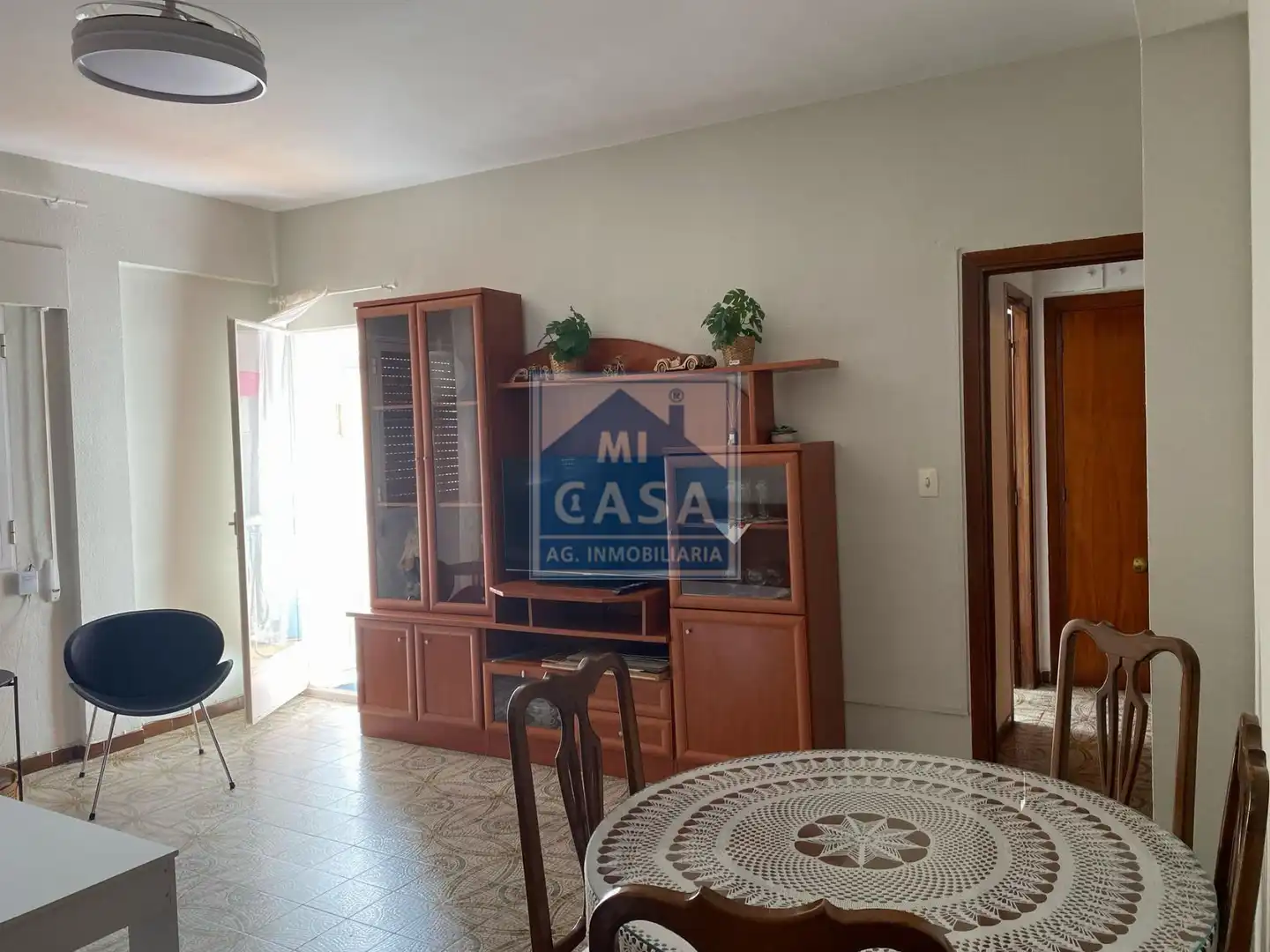Sala de estar de Piso de alquiler en Mérida con Calefacción, Amueblado y Balcón
