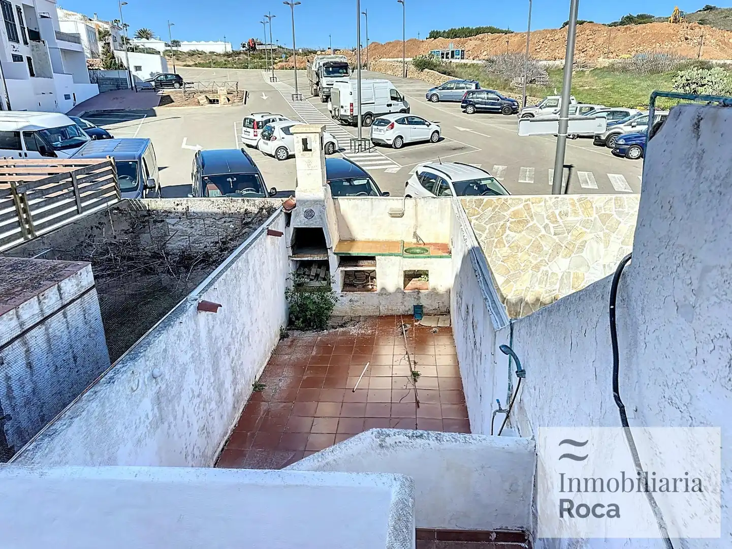 Vista exterior de Àtic en venda en Es Mercadal amb Terrassa