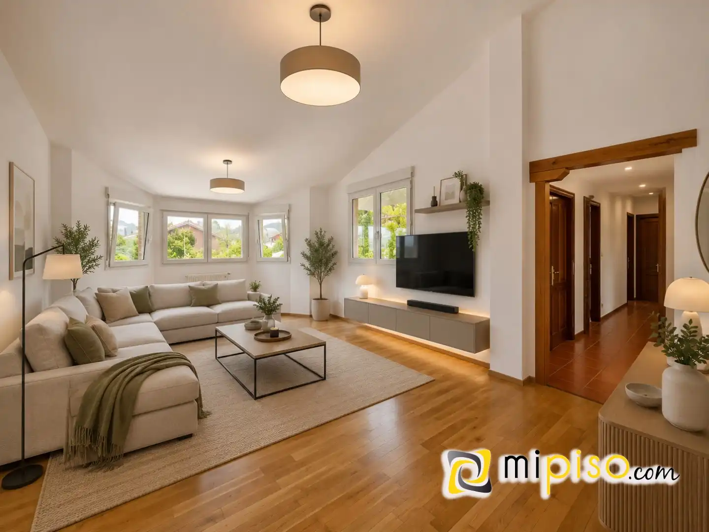 Sala de estar de Casa o chalet en venta en Limpias con Jardín privado