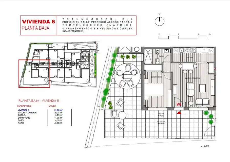 Ground floor for rent in Torrelodones  with Air Conditioner, Heating and Private garden