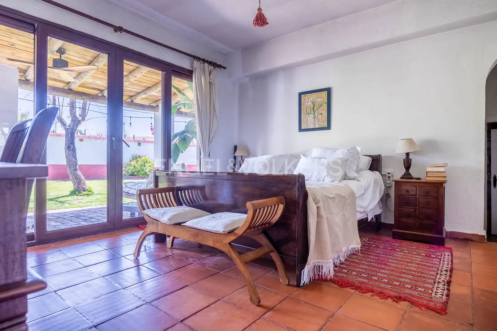 Habitación de Finca rústica en venta en Alcalá del Río con Aire acondicionado, Calefacción y Jardín privado