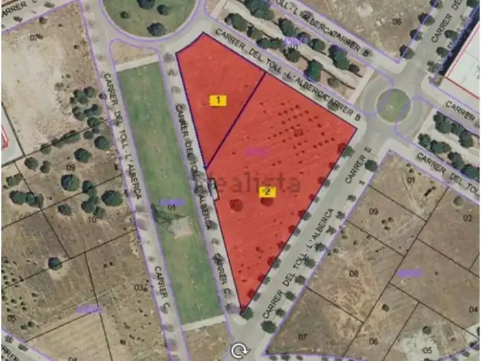Industrial land for sale in CALLE TOLL L´ALBERCA, CALLE B 6