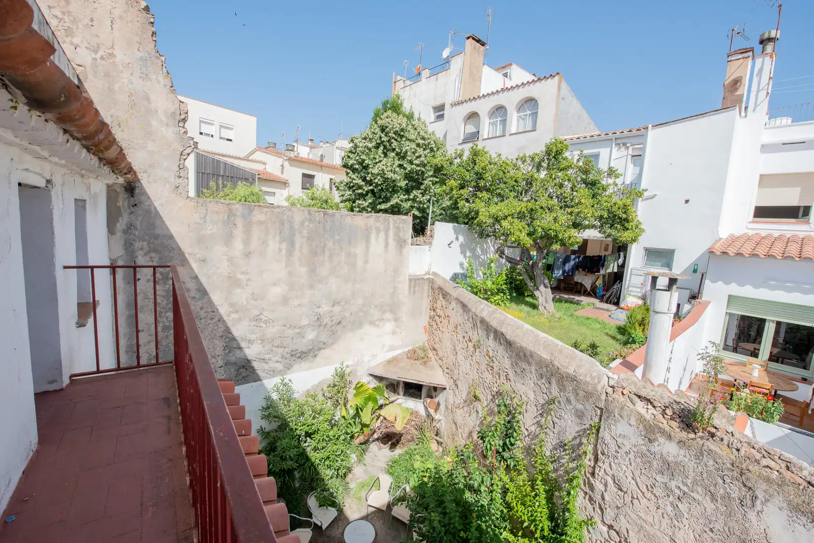 Terrassa de Finca rústica en venda en Sant Feliu de Guíxols amb Calefacció, Parquet i Terrassa