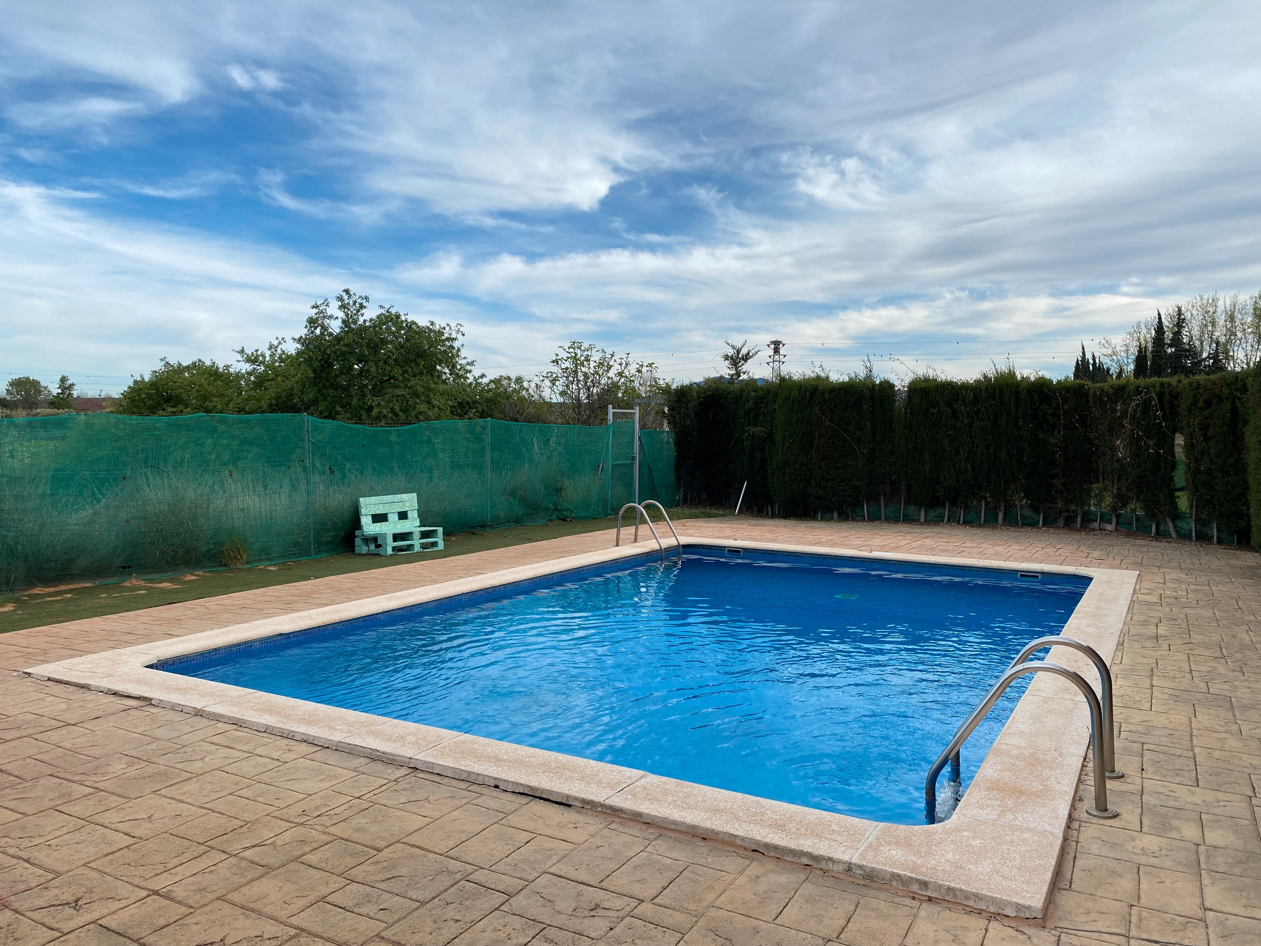 Swimming pool of House or chalet for sale in Ricla  with Heating, Private garden and Terrace