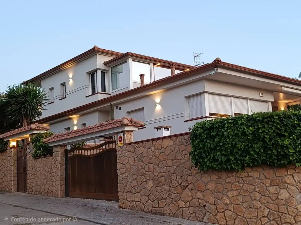 Vista exterior de Casa o chalet en venta en Sant Pere de Ribes con Aire acondicionado, Calefacción y Jardín privado
