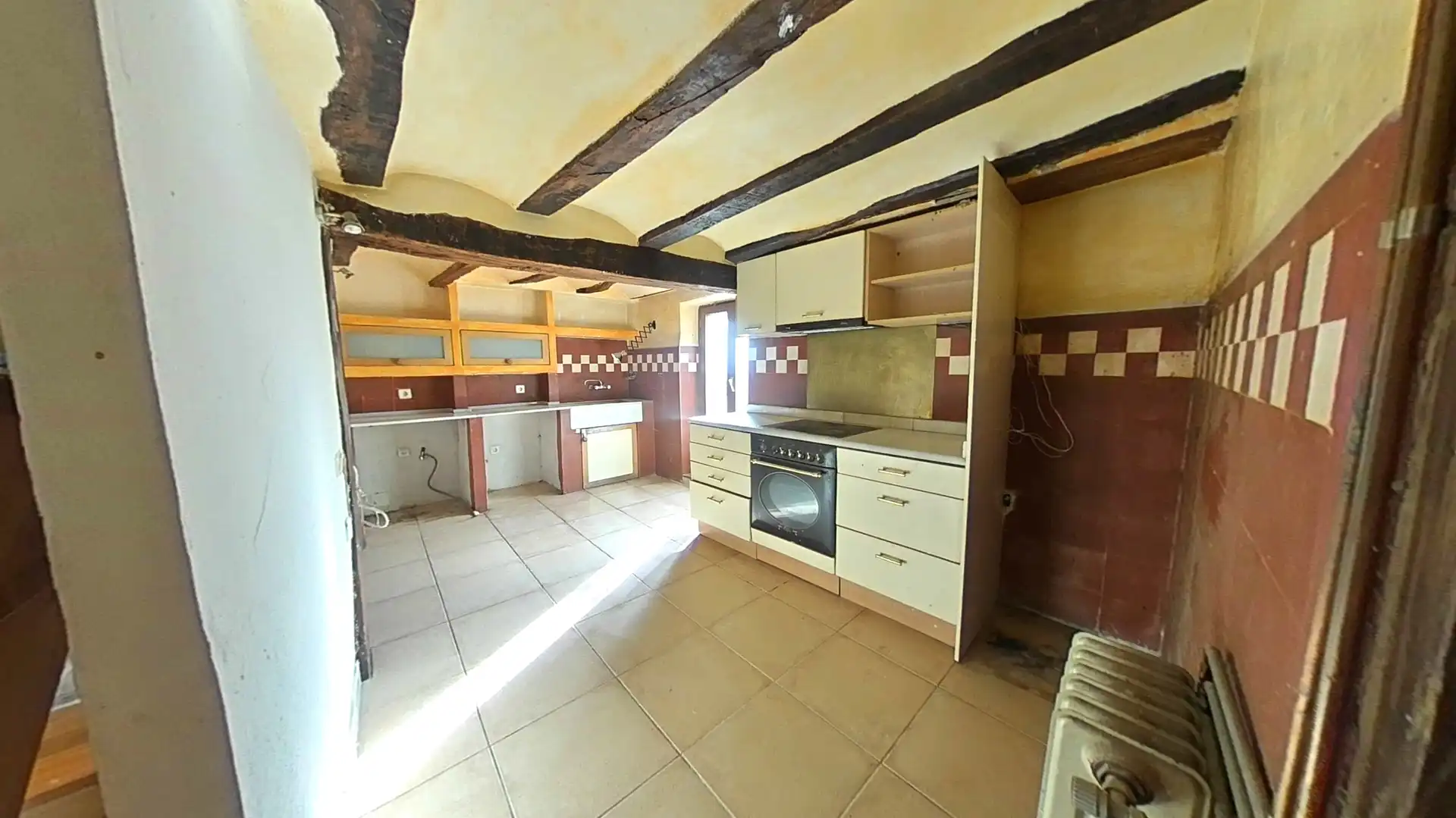 Cocina de Casa adosada en venta en Galar con Calefacción, Terraza y Horno