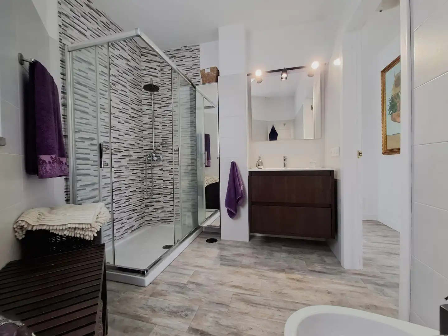 Baño de Casa o chalet en venta en El Rosario con Jardín privado, Terraza y Trastero