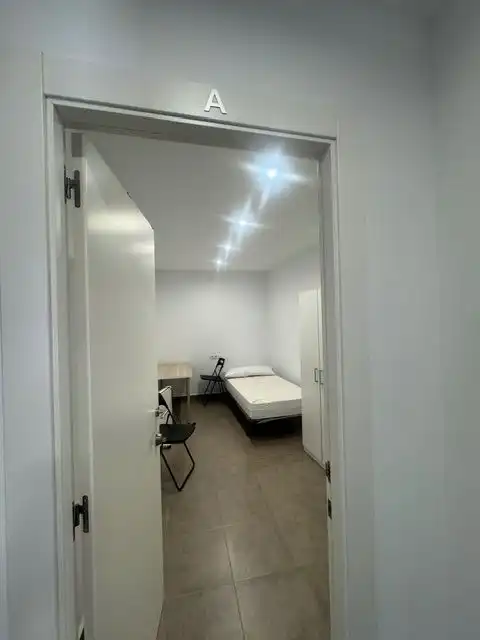 Bedroom of Flat for share in Alcoy / Alcoi  with Heating, Terrace and Furnished