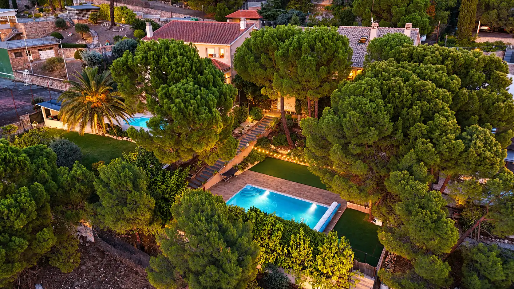 Jardín de Casa o chalet en venta en Los Peñascales
