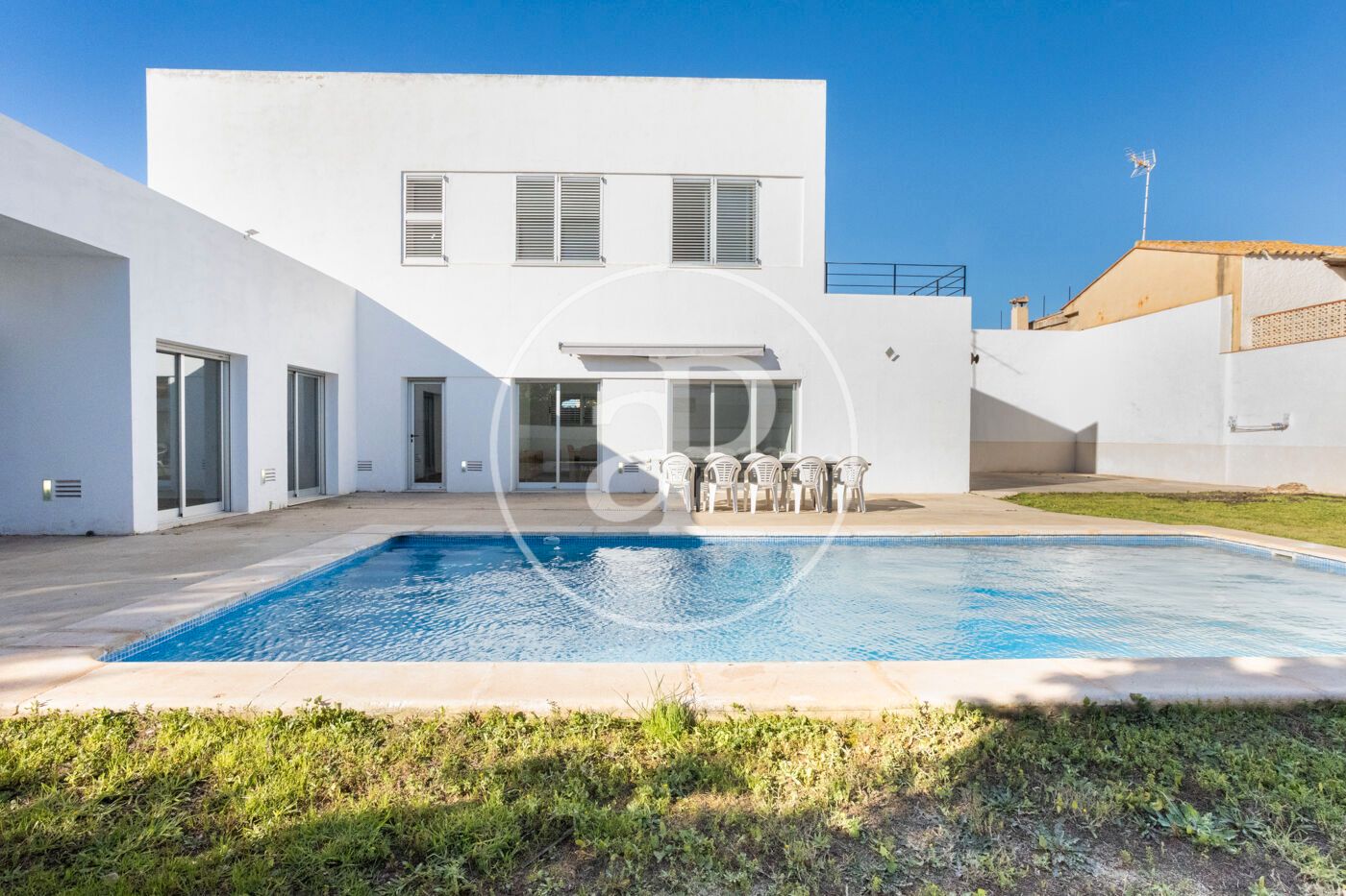 Vista exterior de Casa o chalet en venta en Moncada con Aire acondicionado, Calefacción y Jardín privado