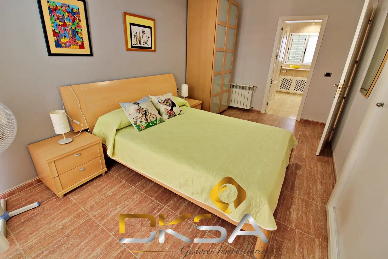 Bedroom of Houses for sale in Castellón de la Plana / Castelló de la Plana  with Air Conditioner, Heating and Private garden