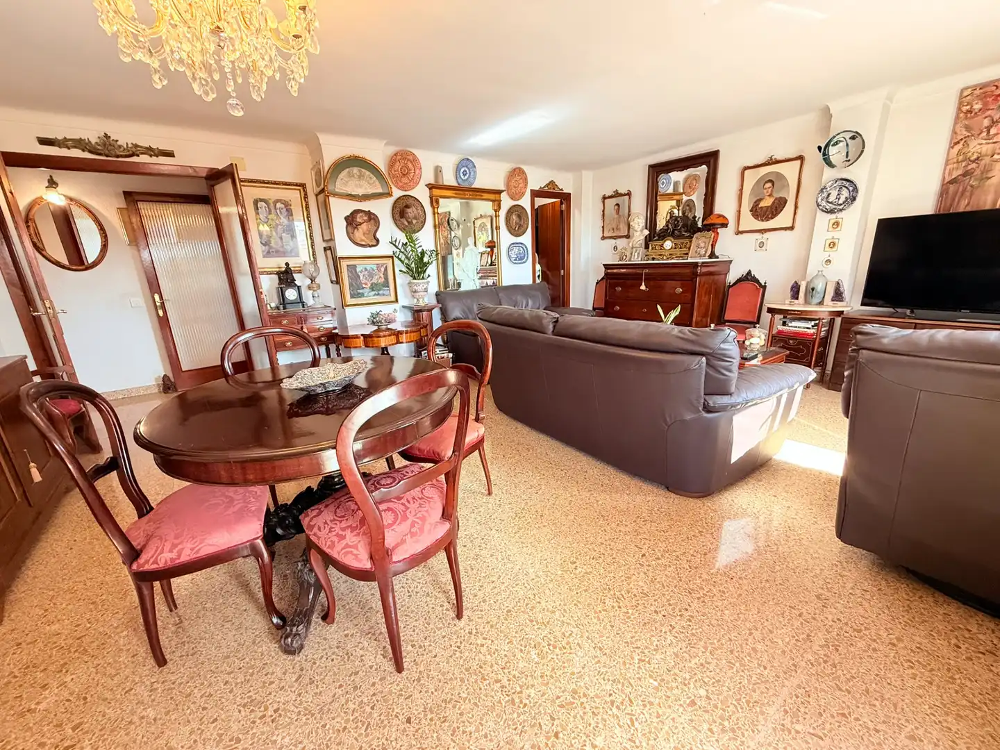 Sala de estar de Ático en venta en  Palma de Mallorca con Aire acondicionado y Terraza
