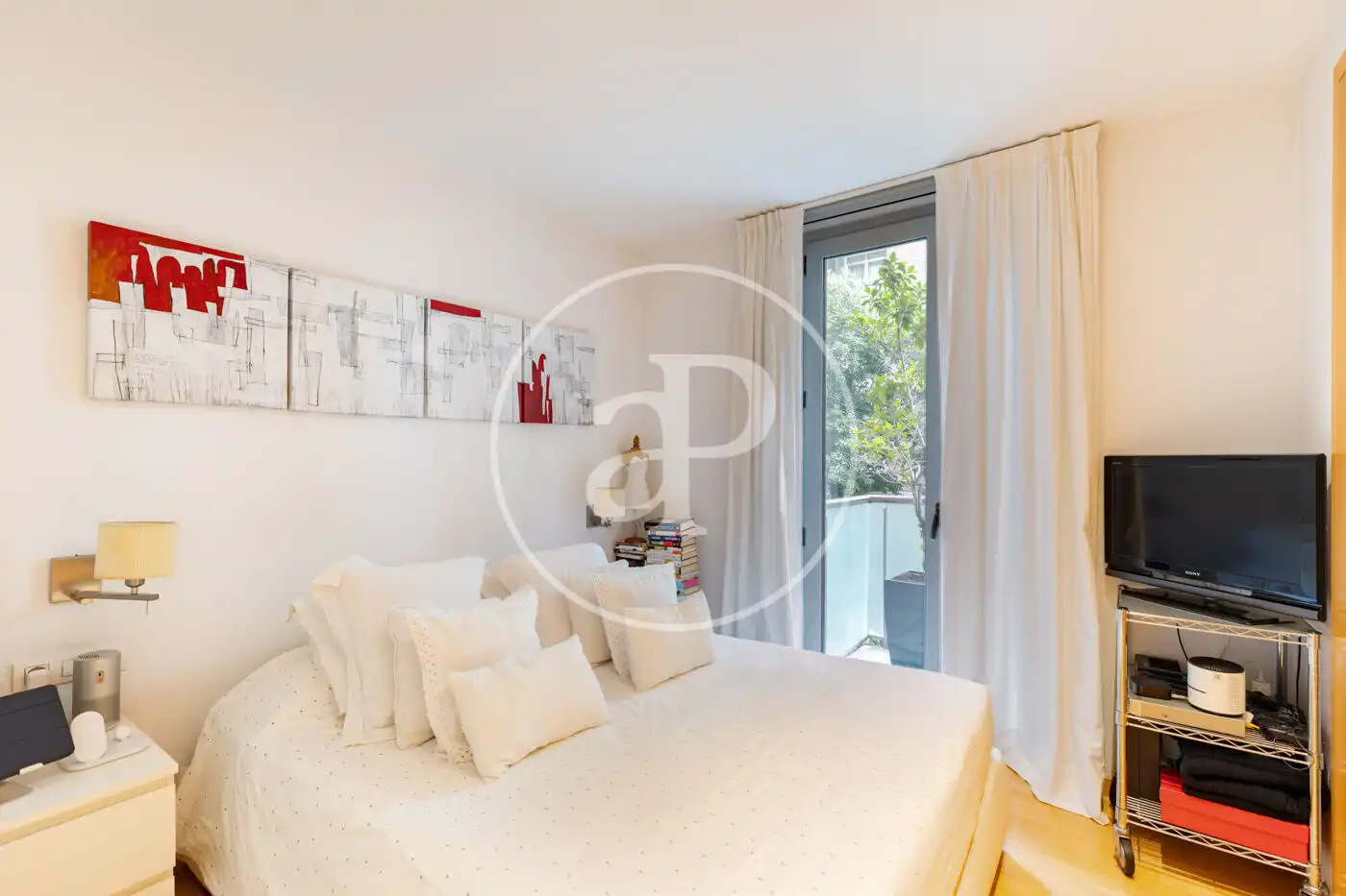 Bedroom of Flat for sale in Barcelona  with Air Conditioner, Heating and Terrace