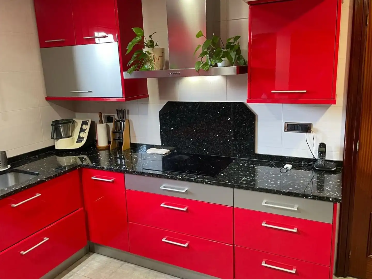 Cocina de Piso en venta en Getxo  con Calefacción, Terraza y Trastero