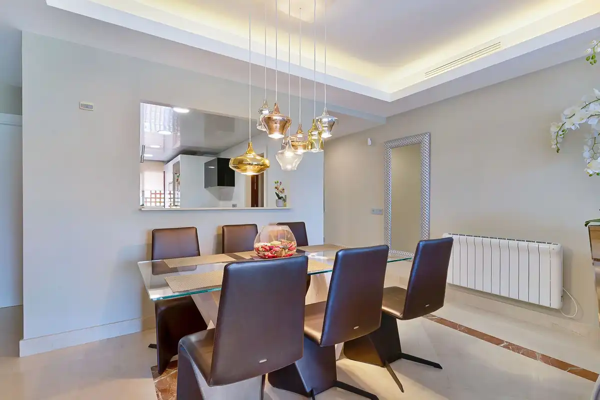 Esszimmer von Maisonette zum Verkauf in Marbella mit Klimaanlage, Terrasse und Gemeinschaftspool