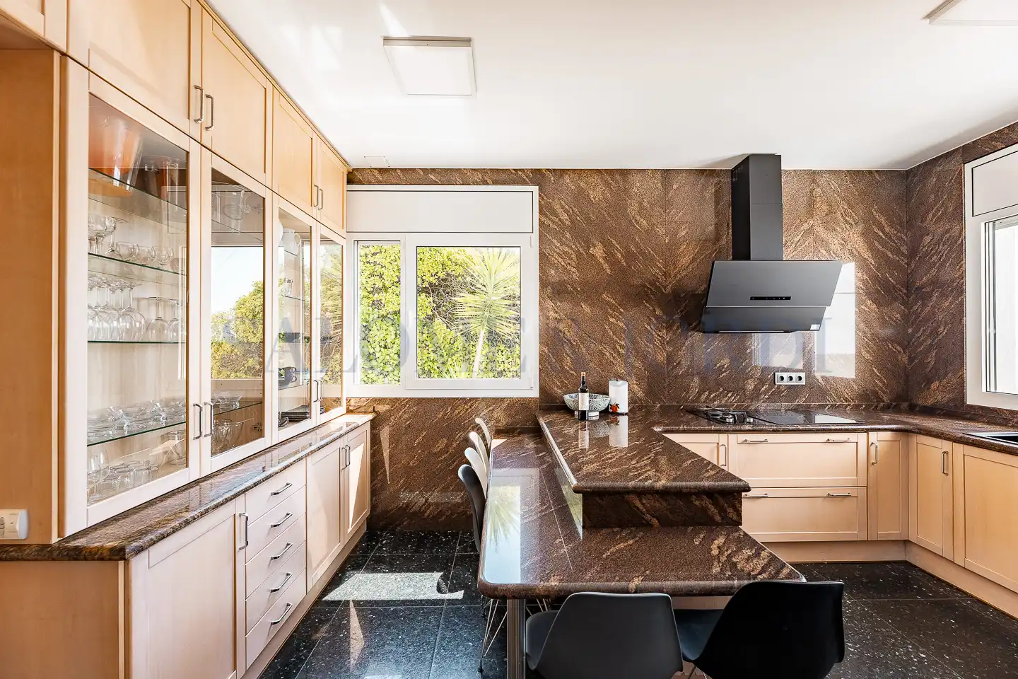 Cocina de Casa o chalet en venta en Cabrils con Aire acondicionado, Calefacción y Jardín privado