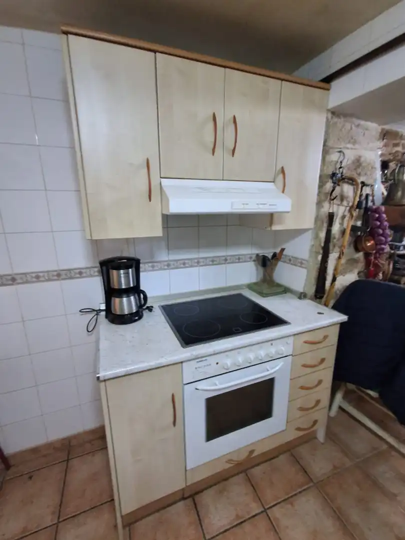 Cocina de Casa adosada en venta en Eslava con Calefacción, Terraza y Amueblado