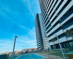 Exterior view of Flat to rent in  Madrid Capital  with Air Conditioner