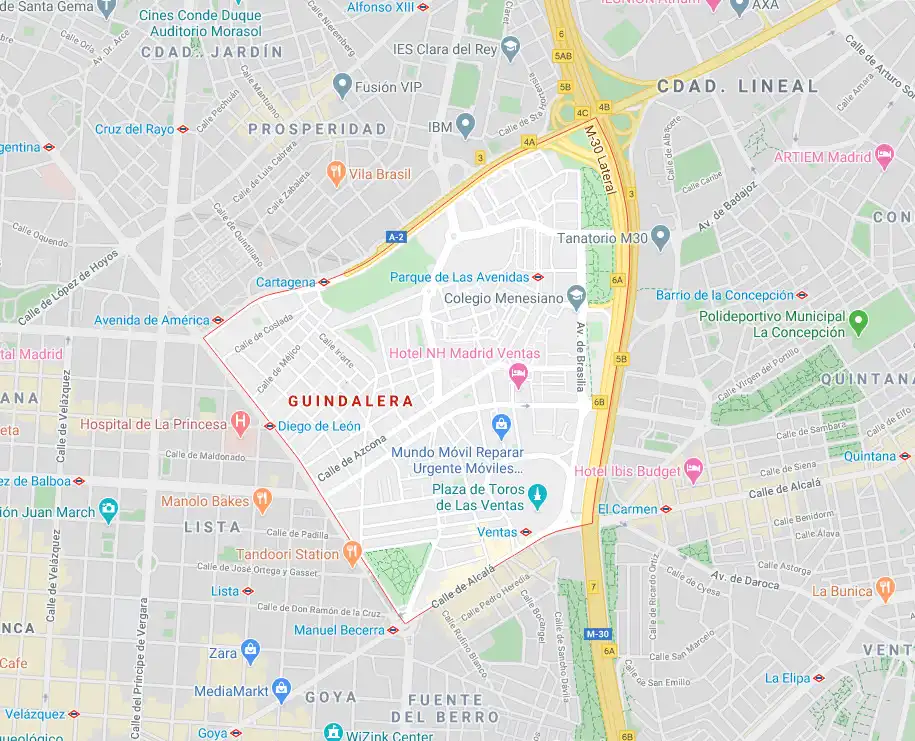 Vista exterior de Pis de lloguer en Madrid amb Calefacció, Traster i Moblat