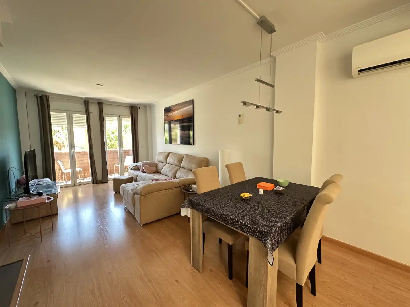 Sala de estar de Apartamento en venta en Beniarbeig con Aire acondicionado y Internet