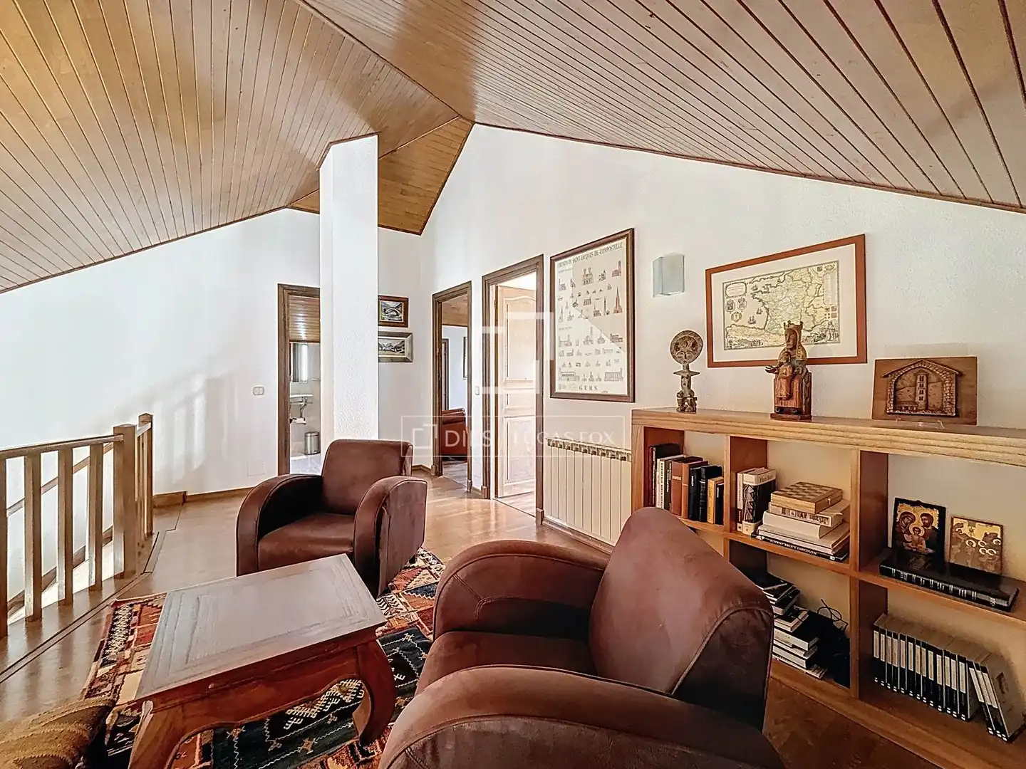 Sala de estar de Piso de alquiler en La Massana con Calefacción, Parquet y Terraza