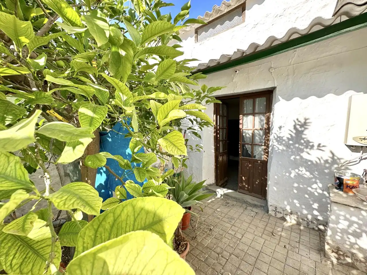 Vista exterior de Casa o xalet en venda en Sierra de Yeguas amb Jardí privat
