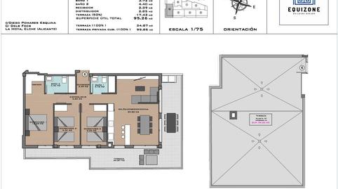 Foto 3 de Ático en venta en Calle Focs Dels, 19, La Foia - Daimés - Asprella, Alicante