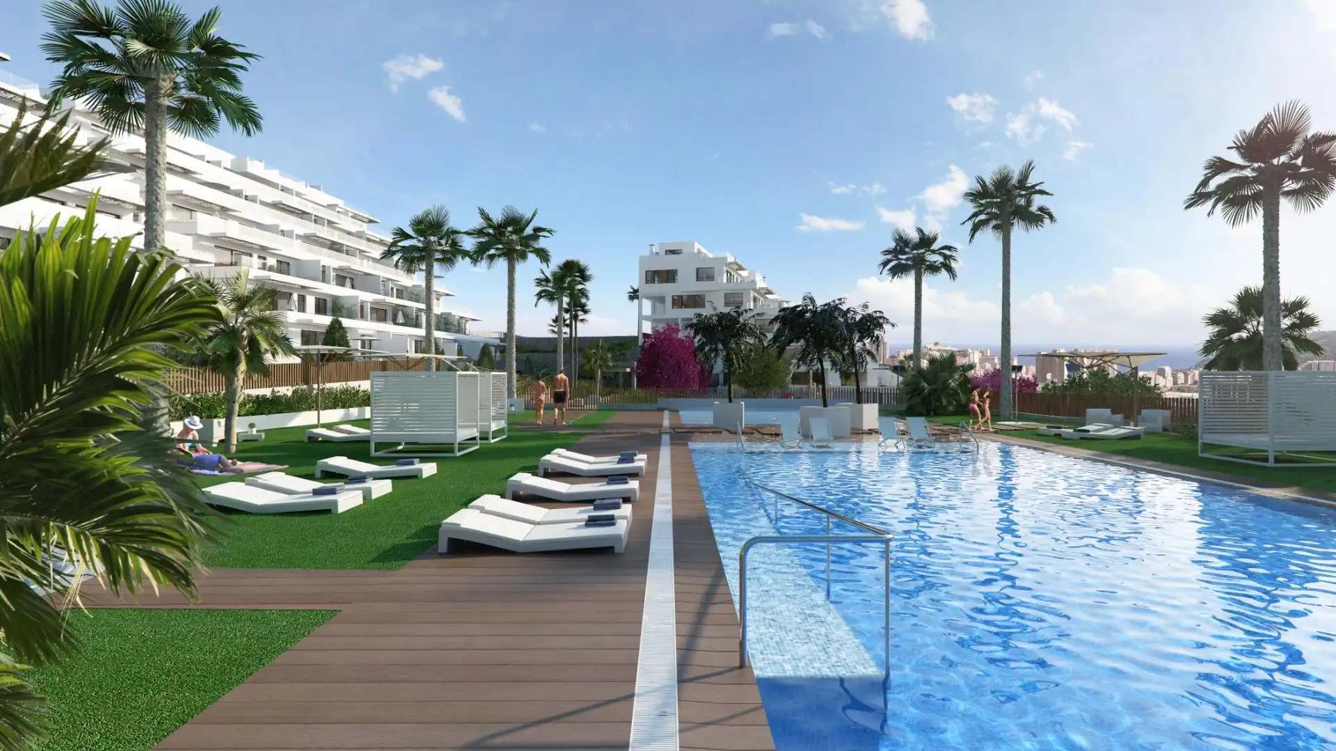 Dúplex amb piscina en venda a Golf Bahía