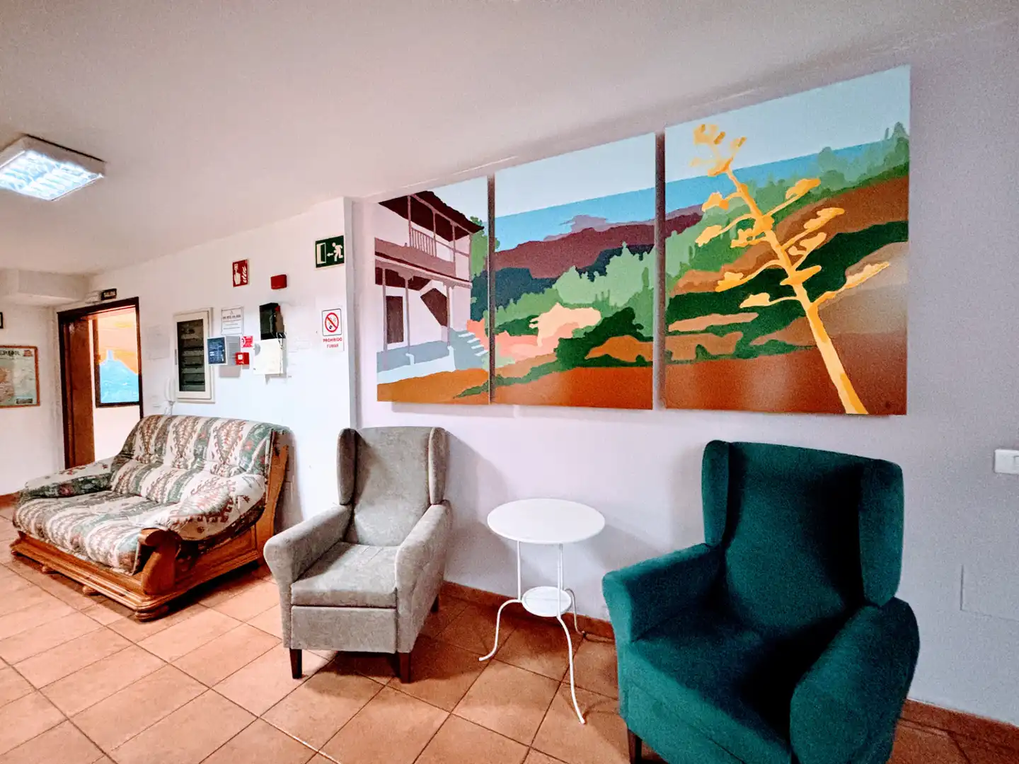 Sala d'estar de Edifici en venda en Teror