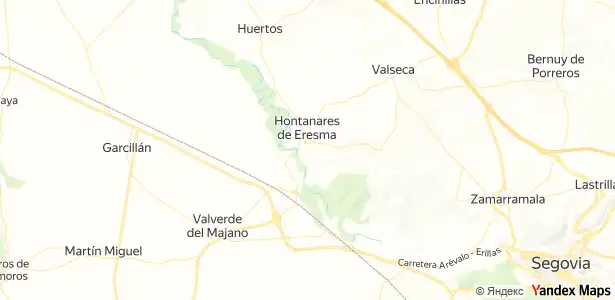 Vista exterior de Piso en venta en Hontanares de Eresma