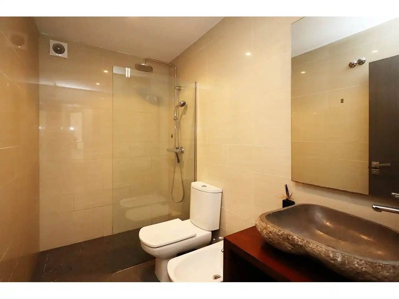 Baño de Casa o chalet en venta en Lloret de Mar con Calefacción, Jardín privado y Terraza