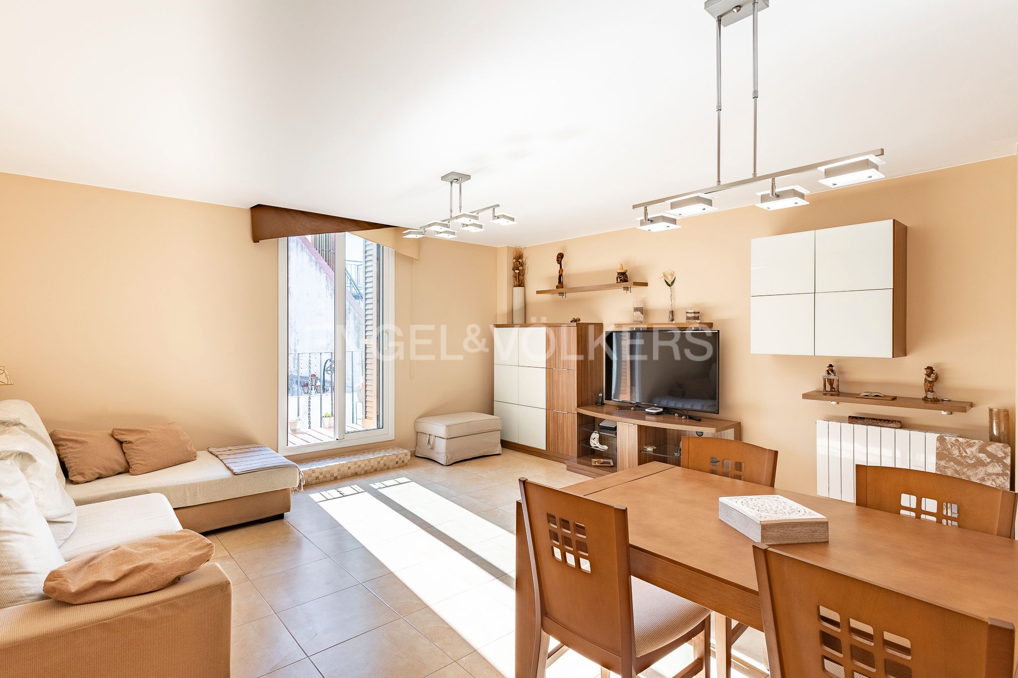 Sala d'estar de Apartament en venda en Canet de Mar amb Calefacció i Balcó