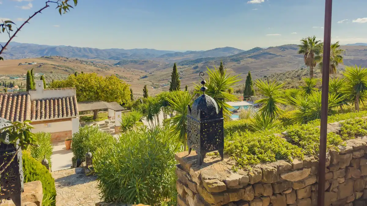 Jardí de Finca rústica en venda en Villanueva de la Concepción amb Aire condicionat, Jardí privat i Terrassa