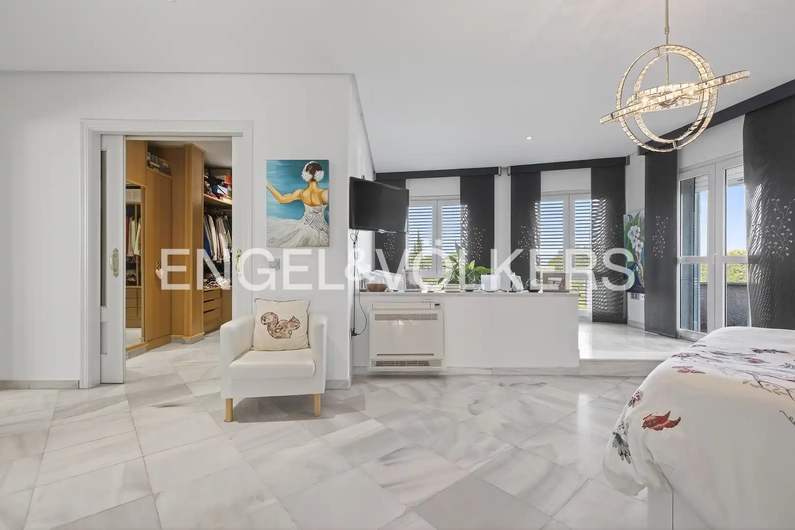 Living room of Houses for sale in Dos Hermanas  with Air Conditioner, Heating and Private garden