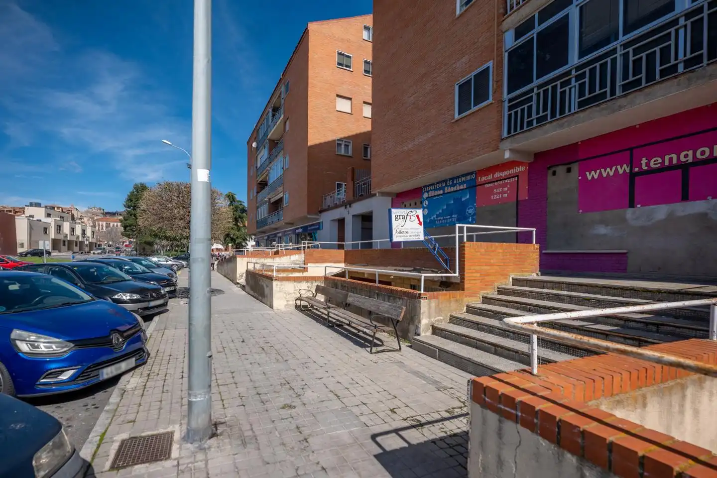 Vista exterior de Pis en venda en Ávila amb Calefacció, Parquet i Terrassa