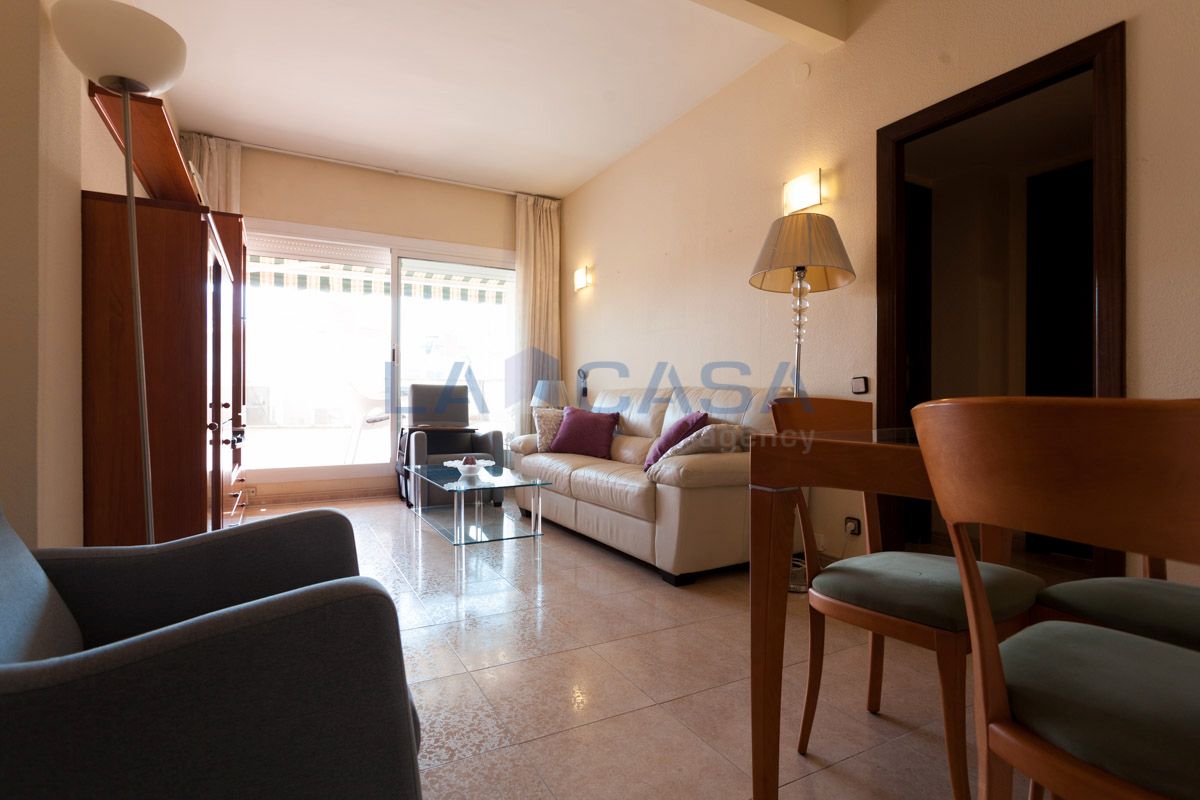 Living room of Flat for sale in  Barcelona Capital  with Heating, Terrace and Balcony
