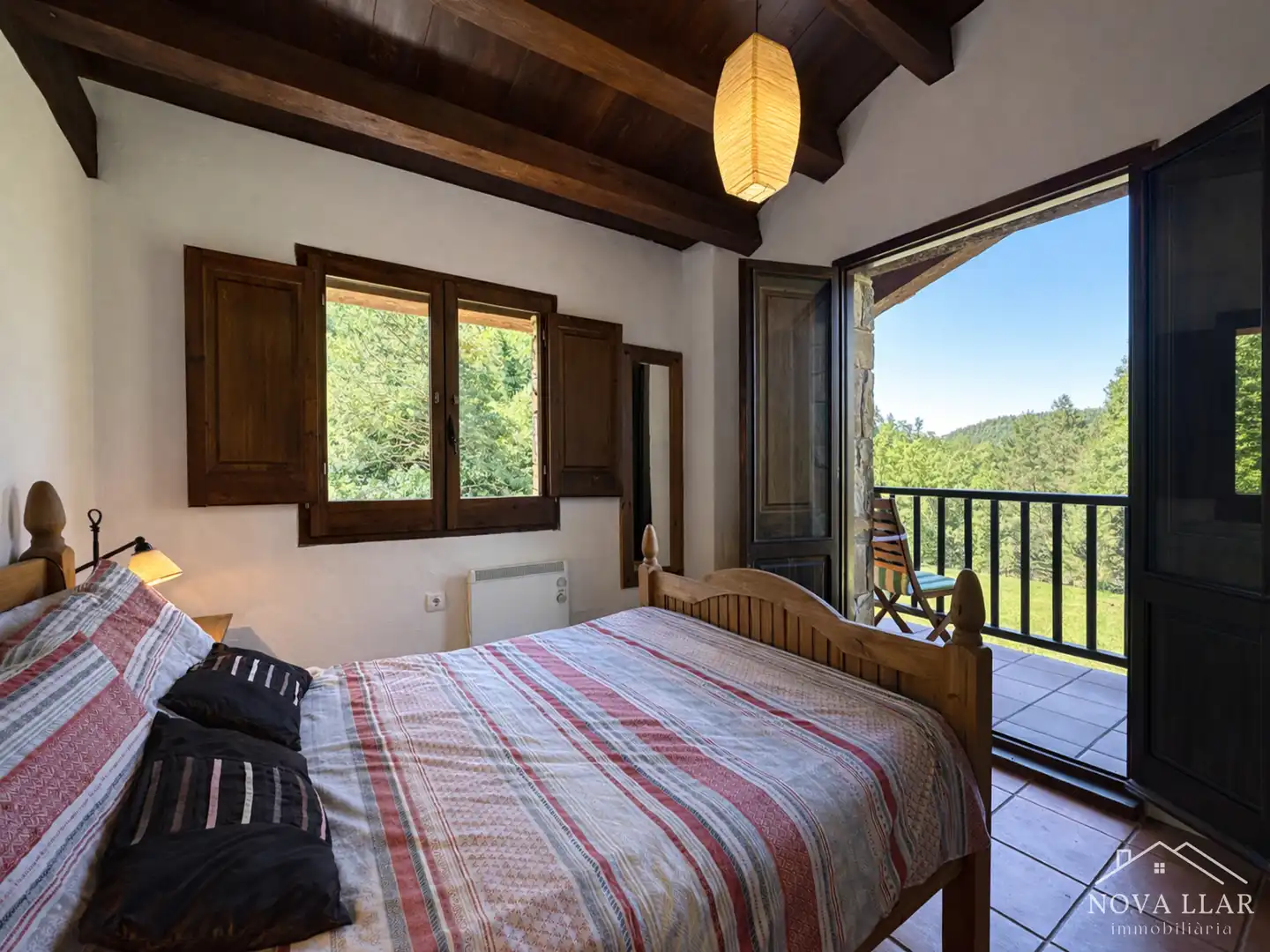 Habitación de Finca rústica en venta en Les Llosses con Calefacción, Jardín privado y Terraza