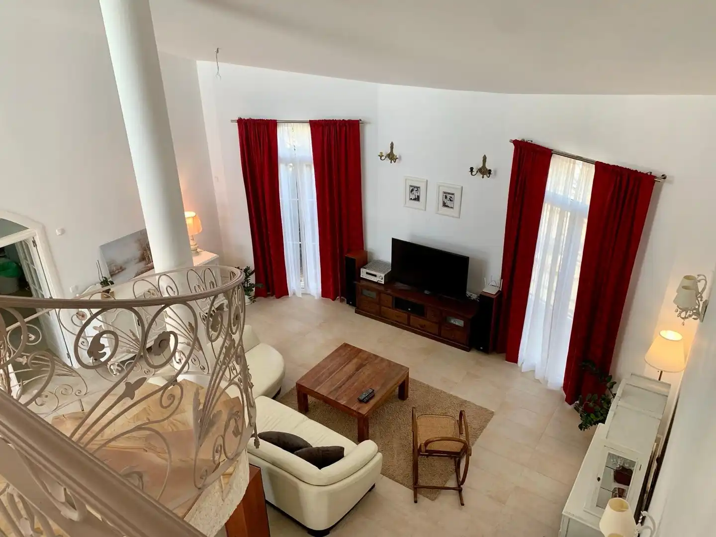 Sala de estar de Casa o chalet en venta en  Murcia Capital con Aire acondicionado, Terraza y Piscina