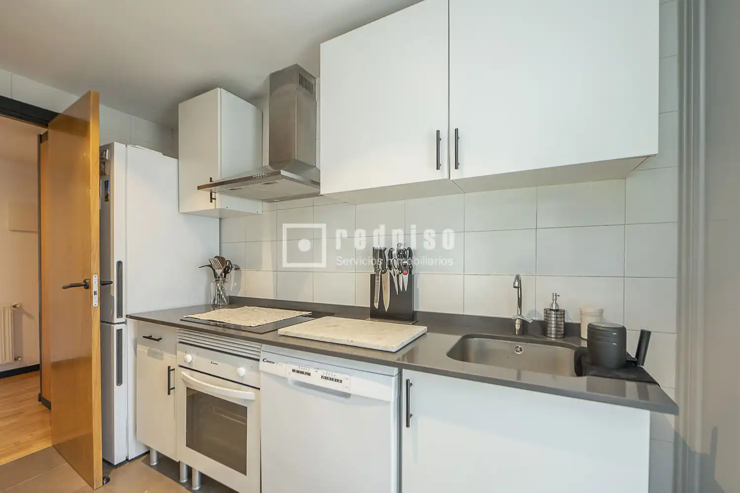 Cocina de Piso en venta en Valdemoro con Aire acondicionado, Calefacción y Jardín privado