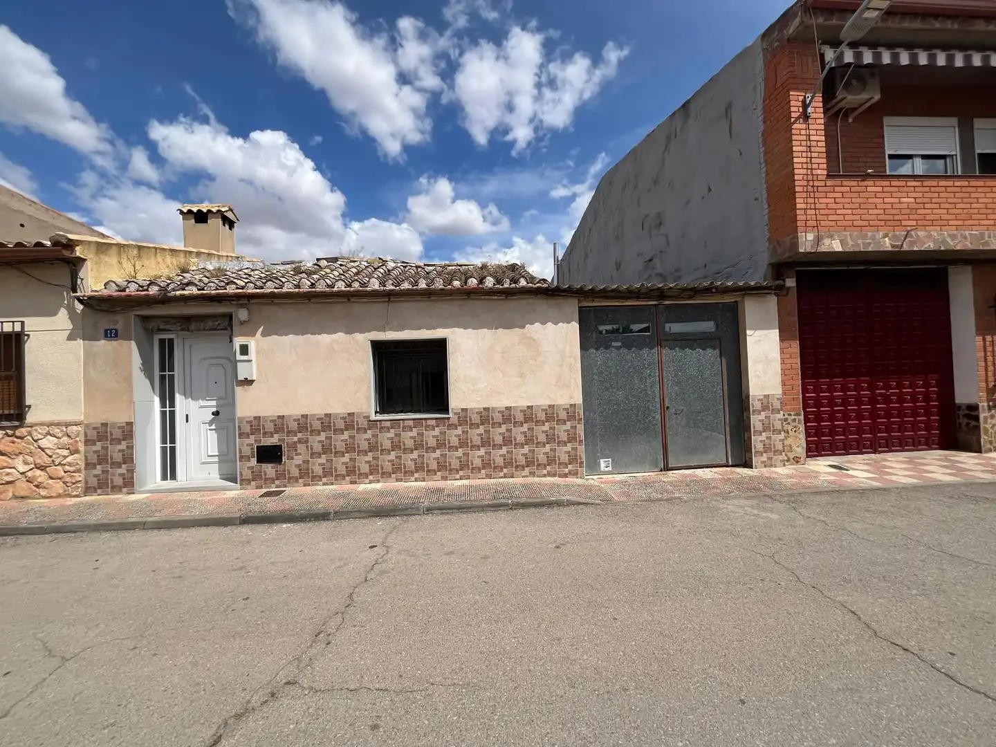 Vista exterior de Casa o xalet en venda en Arenas de San Juan 