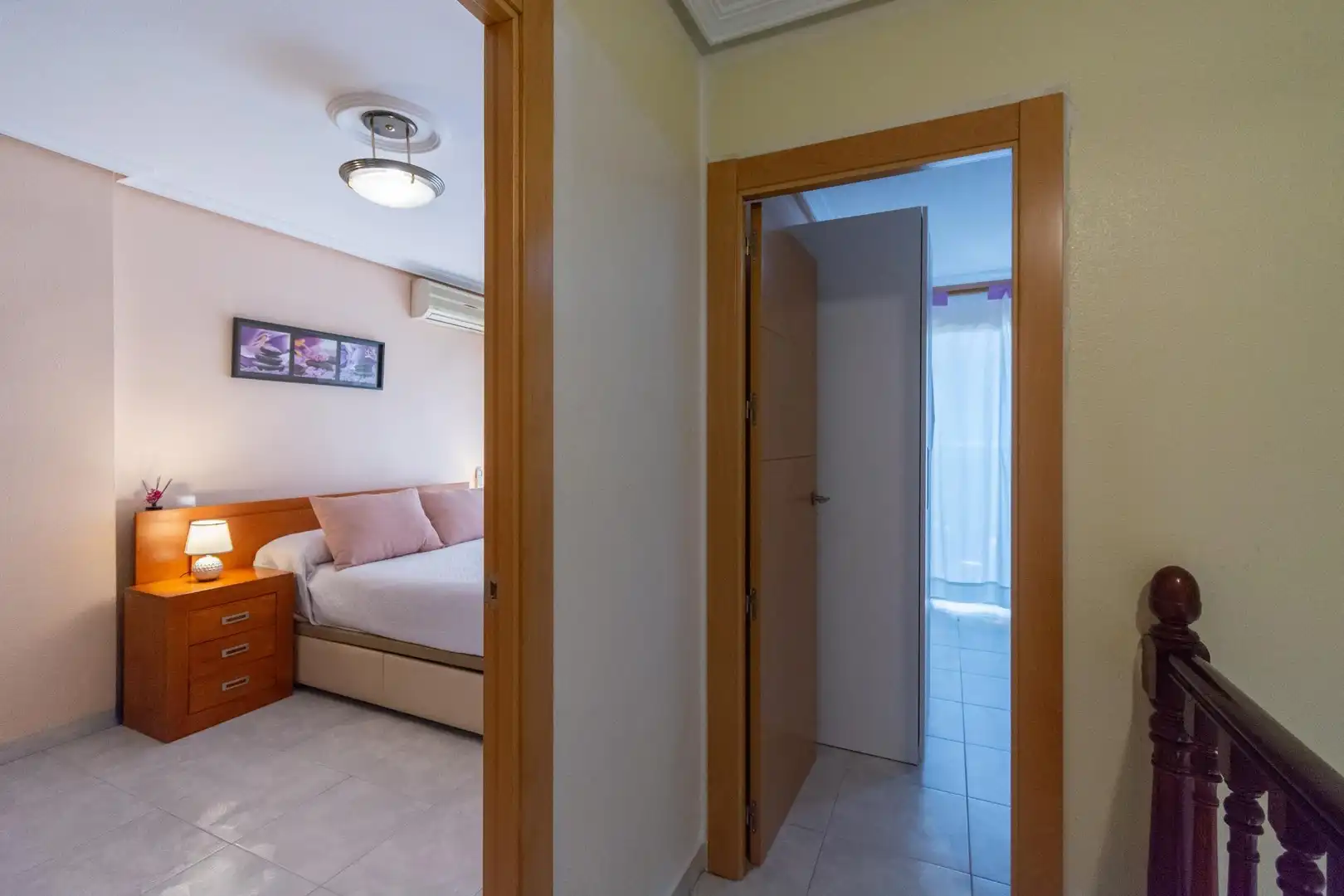 Habitación de Casa adosada en venta en Cartagena con Aire acondicionado, Calefacción y Jardín privado