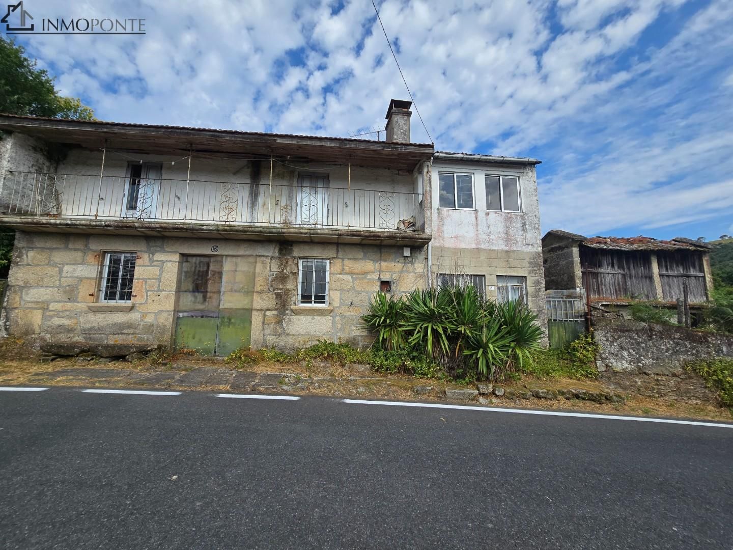 Exterior view of House or chalet for sale in Cerdedo  with Private garden