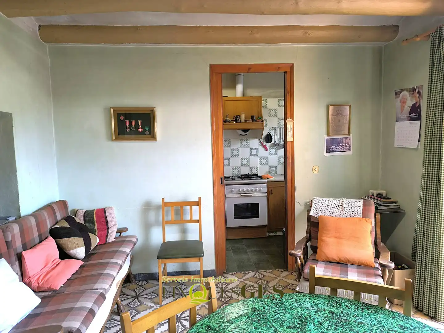 Sala de estar de Casa o chalet en venta en Vallbona de Les Monges con Calefacción, Jardín privado y Terraza
