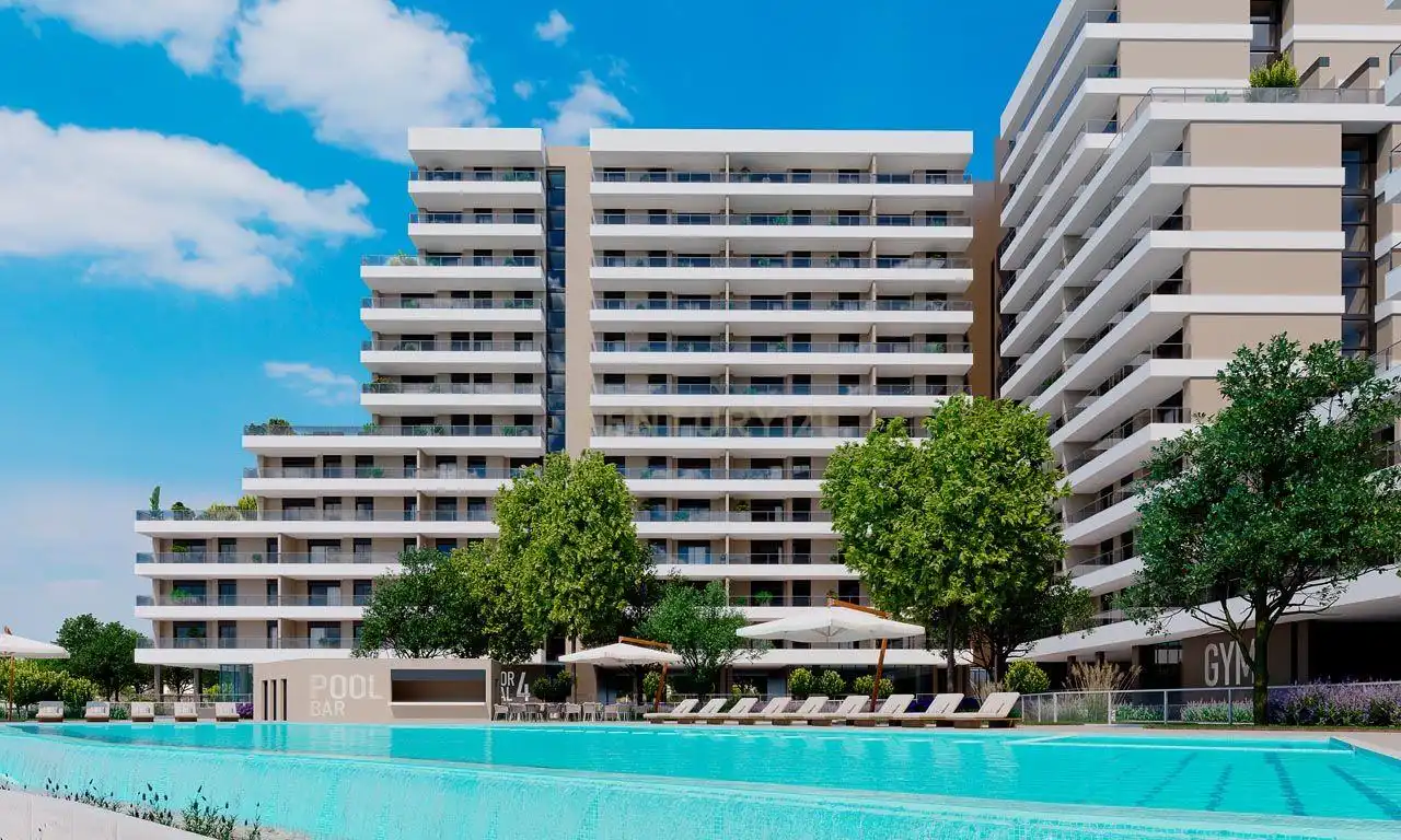 Swimming pool of Flat for sale in Murcia  with Air Conditioner, Storage room and Oven