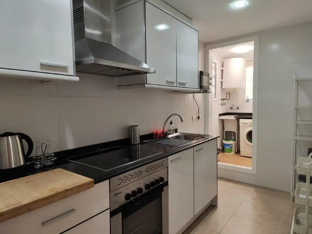Cuina de Apartament en venda en Dénia amb Aire condicionat, Terrassa i Piscina comunitària